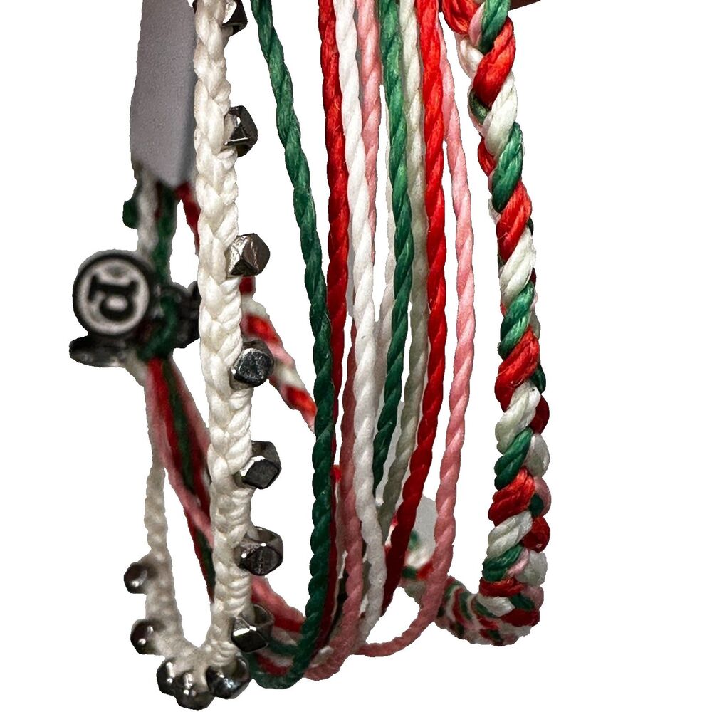 Pura Vida Yuletide Stack December 2024 Bracelet Club Set NEW Holiday Christmas